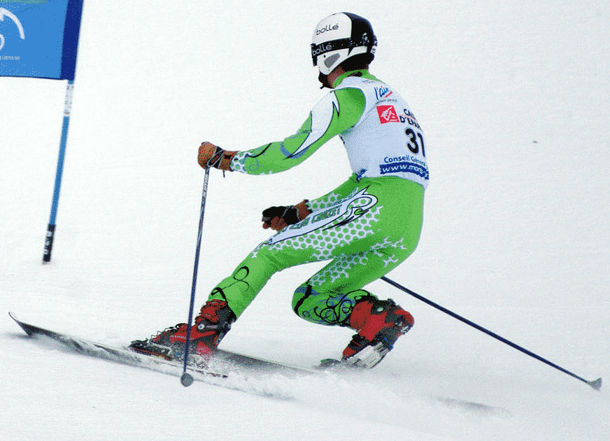 telemark ski racing
