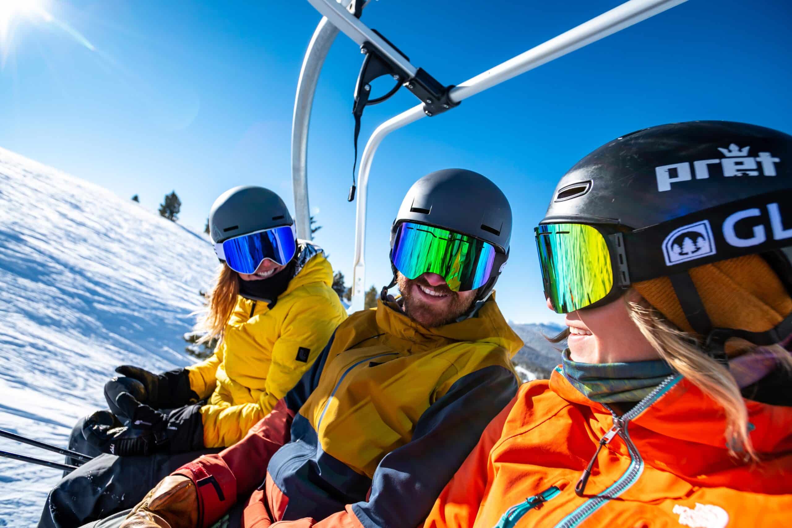 women and men in best ski goggles