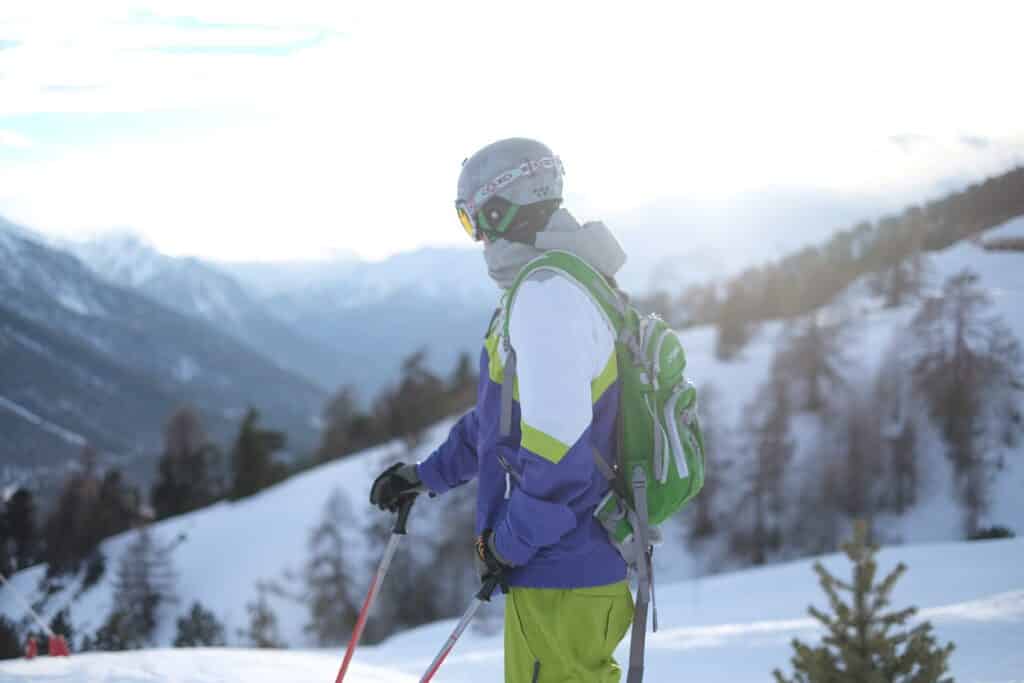kid in best kid's ski helmet kid in best kid's ski helmet